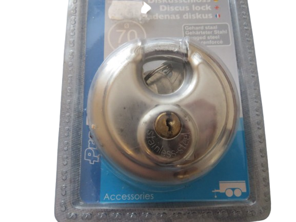 Diskusschloss 70 mm – Hochsicherheits-Vorhängeschloss |
