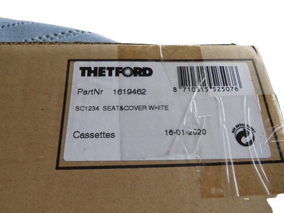 Toilettensitz mit Deckel passend zu Thetford Cassette C2, C3, C4