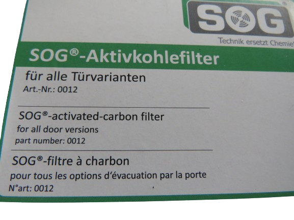 SOG Ersatzkohlefilter Aktivkohlefilter für alle Türvarianten