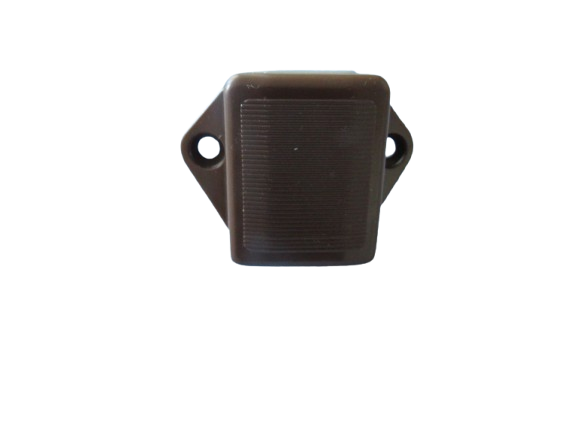 Push Lock Schloss Braun – 3,5 cm Lochabstand für Schubladen im Wohnmobil und Caravan