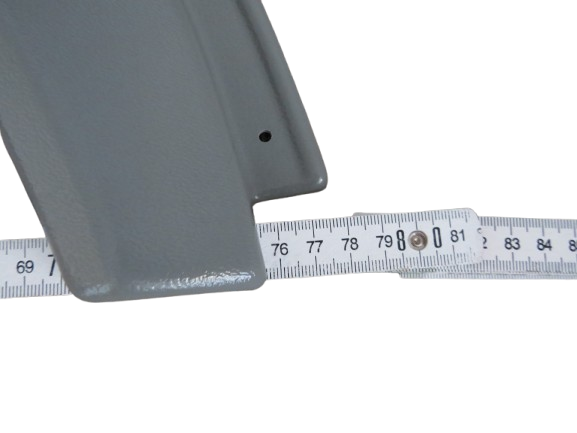 Radlauf aus Kunststoff – Original Eriba Touring (90er Jahre), silber/grau