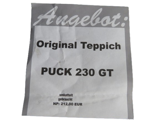 Original Hymer Eriba Puck 230 GT Teppich gebraucht
