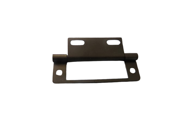 Original Lappenscharnier für ERIBA Touring Innenklappen – Schwarz – 60 mm × 20,7 mm